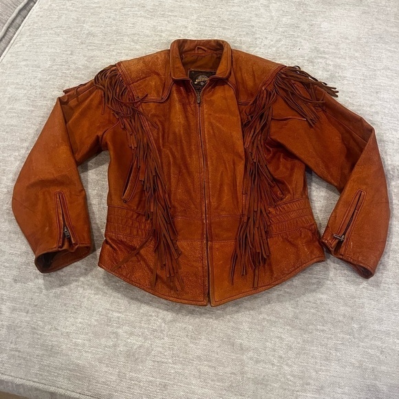 Wilsons Leather Jackets & Blazers - Wilson’s Adventure Bound leather jacket with tassels